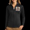 Ladies Vertical Texture Full Zip Jacket Thumbnail