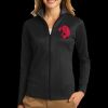 Ladies Vertical Texture Full Zip Jacket Thumbnail