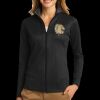 Ladies Vertical Texture Full Zip Jacket Thumbnail