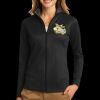 Ladies Vertical Texture Full Zip Jacket Thumbnail