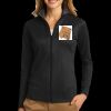 Ladies Vertical Texture Full Zip Jacket Thumbnail