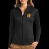 Ladies Vertical Texture Full Zip Jacket Thumbnail