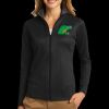 Ladies Vertical Texture Full Zip Jacket Thumbnail