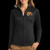 Ladies Vertical Texture Full Zip Jacket Thumbnail