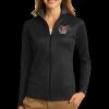 Ladies Vertical Texture Full Zip Jacket Thumbnail