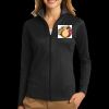 Ladies Vertical Texture Full Zip Jacket Thumbnail
