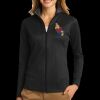 Ladies Vertical Texture Full Zip Jacket Thumbnail
