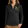 Ladies Vertical Texture Full Zip Jacket Thumbnail