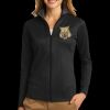 Ladies Vertical Texture Full Zip Jacket Thumbnail