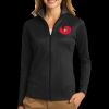 Ladies Vertical Texture Full Zip Jacket Thumbnail