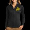 Ladies Vertical Texture Full Zip Jacket Thumbnail