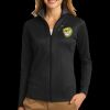 Ladies Vertical Texture Full Zip Jacket Thumbnail