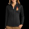 Ladies Vertical Texture Full Zip Jacket Thumbnail