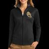 Ladies Vertical Texture Full Zip Jacket Thumbnail