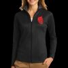 Ladies Vertical Texture Full Zip Jacket Thumbnail