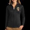 Ladies Vertical Texture Full Zip Jacket Thumbnail