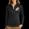 Ladies Vertical Texture Full Zip Jacket Thumbnail