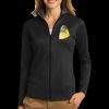 Ladies Vertical Texture Full Zip Jacket Thumbnail