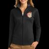Ladies Vertical Texture Full Zip Jacket Thumbnail