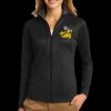 Ladies Vertical Texture Full Zip Jacket Thumbnail