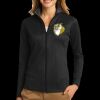 Ladies Vertical Texture Full Zip Jacket Thumbnail