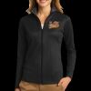 Ladies Vertical Texture Full Zip Jacket Thumbnail