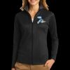 Ladies Vertical Texture Full Zip Jacket Thumbnail