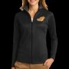 Ladies Vertical Texture Full Zip Jacket Thumbnail