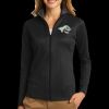 Ladies Vertical Texture Full Zip Jacket Thumbnail