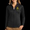 Ladies Vertical Texture Full Zip Jacket Thumbnail