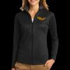 Ladies Vertical Texture Full Zip Jacket Thumbnail
