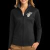 Ladies Vertical Texture Full Zip Jacket Thumbnail