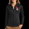 Ladies Vertical Texture Full Zip Jacket Thumbnail