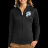 Ladies Vertical Texture Full Zip Jacket Thumbnail
