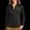 Ladies Vertical Texture Full Zip Jacket Thumbnail