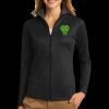 Ladies Vertical Texture Full Zip Jacket Thumbnail