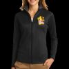 Ladies Vertical Texture Full Zip Jacket Thumbnail