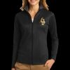 Ladies Vertical Texture Full Zip Jacket Thumbnail