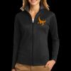Ladies Vertical Texture Full Zip Jacket Thumbnail