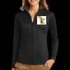 Ladies Vertical Texture Full Zip Jacket Thumbnail
