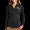 Ladies Vertical Texture Full Zip Jacket Thumbnail