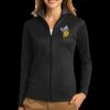 Ladies Vertical Texture Full Zip Jacket Thumbnail