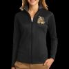 Ladies Vertical Texture Full Zip Jacket Thumbnail