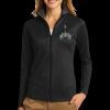 Ladies Vertical Texture Full Zip Jacket Thumbnail