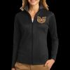 Ladies Vertical Texture Full Zip Jacket Thumbnail
