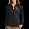 Ladies Vertical Texture Full Zip Jacket Thumbnail