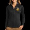 Ladies Vertical Texture Full Zip Jacket Thumbnail