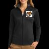 Ladies Vertical Texture Full Zip Jacket Thumbnail