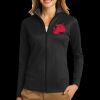 Ladies Vertical Texture Full Zip Jacket Thumbnail