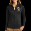 Ladies Vertical Texture Full Zip Jacket Thumbnail